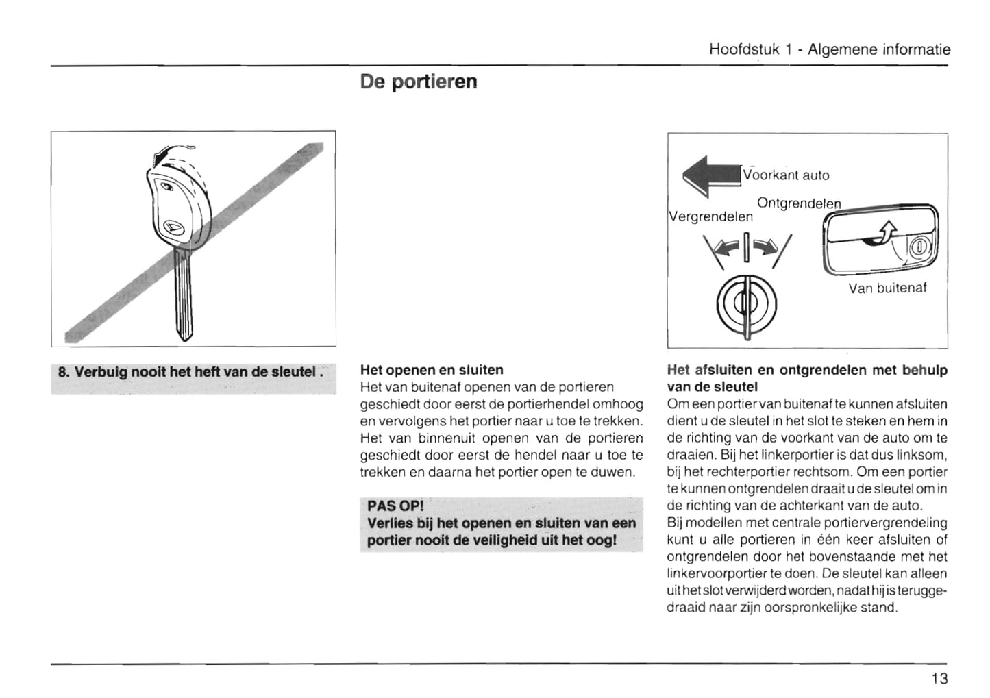 1989-2001 Daihatsu Cuore Owner's Manual | Dutch