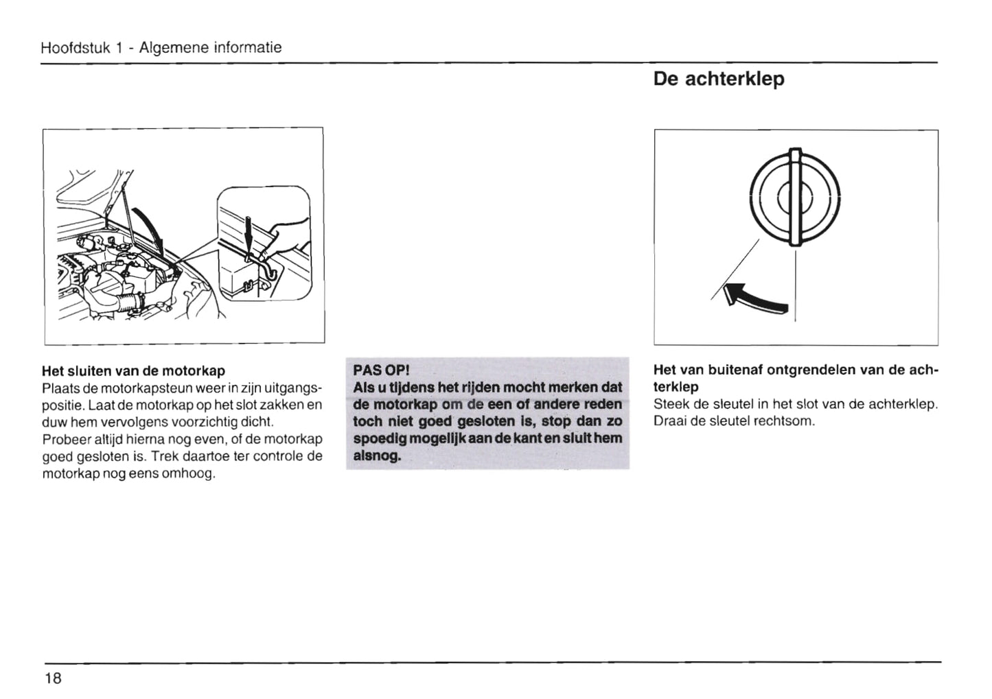 1989-2001 Daihatsu Cuore Owner's Manual | Dutch