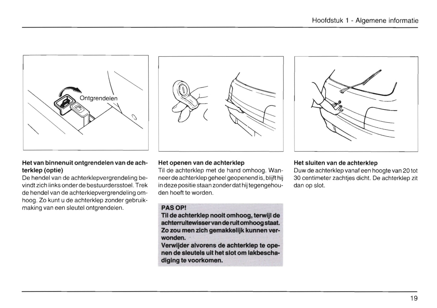 1989-2001 Daihatsu Cuore Owner's Manual | Dutch
