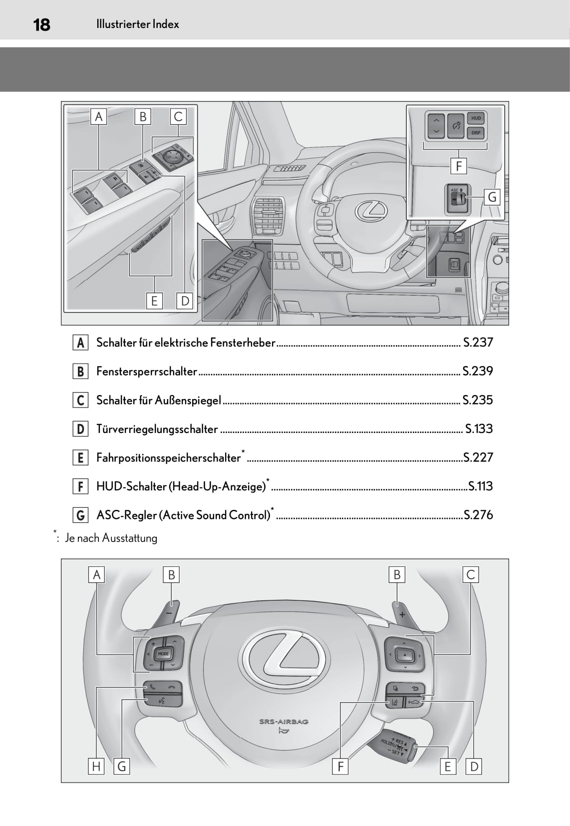 2017-2019 Lexus NX Manuel du propriétaire | Allemand