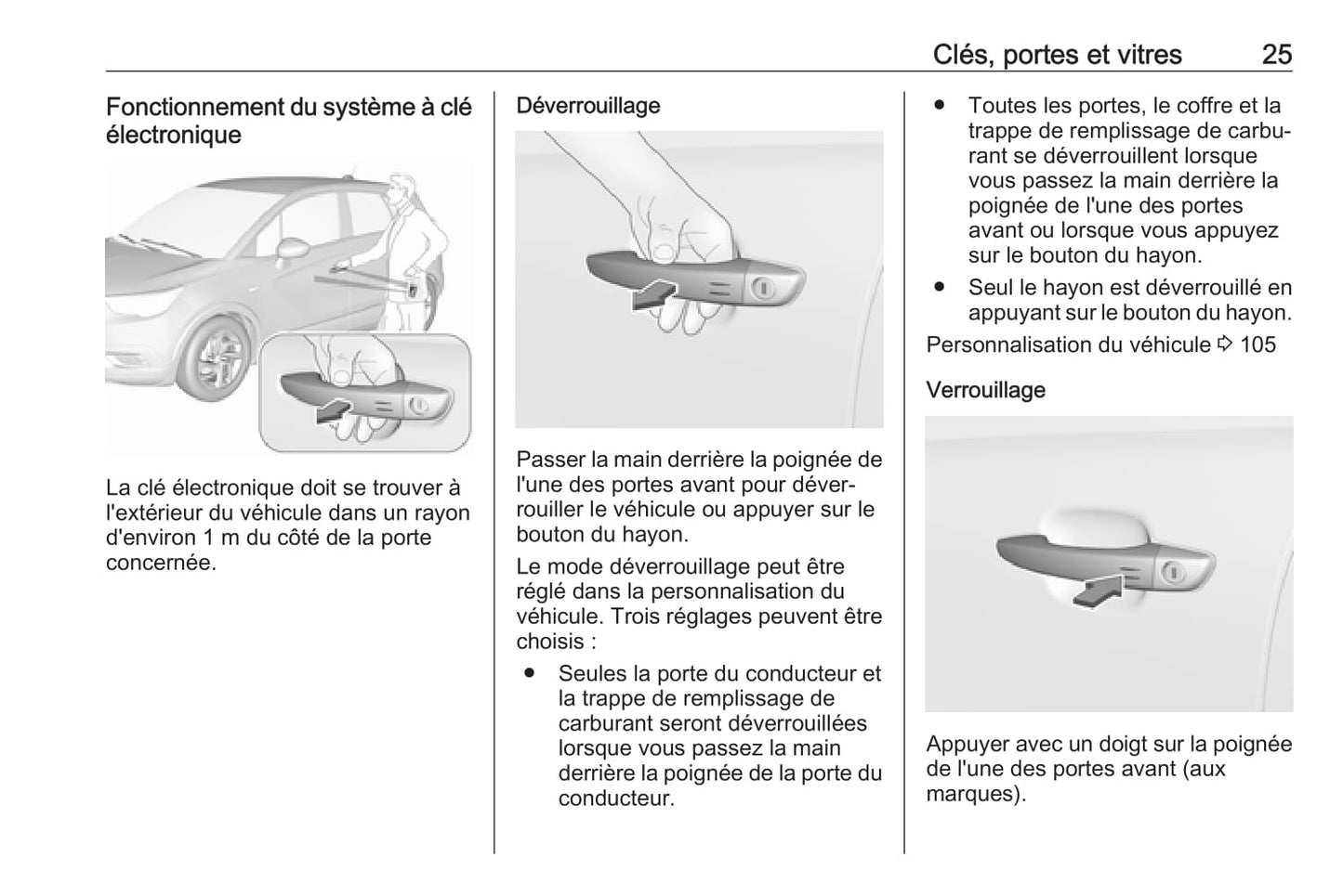 2018 Opel Crossland X Manuel du propriétaire | Français