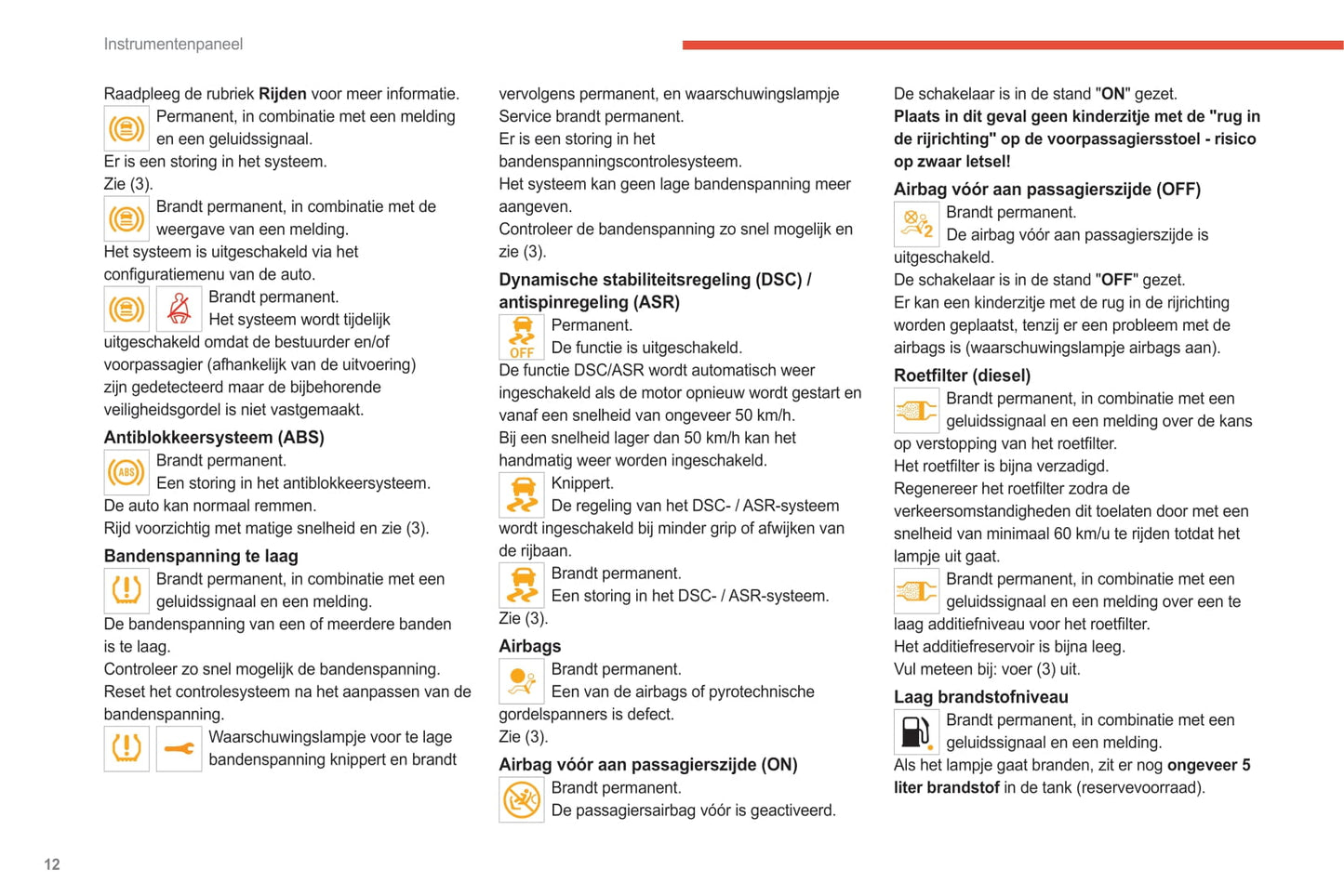 2021-2024 Citroën C3 Aircross Owner's Manual | Dutch