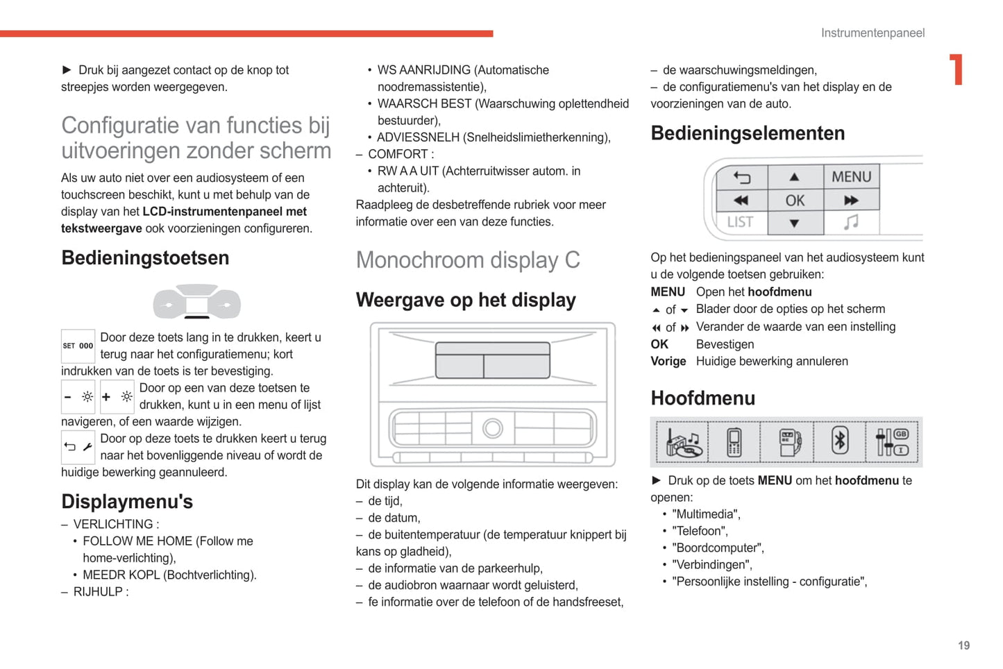 2021-2024 Citroën C3 Aircross Owner's Manual | Dutch