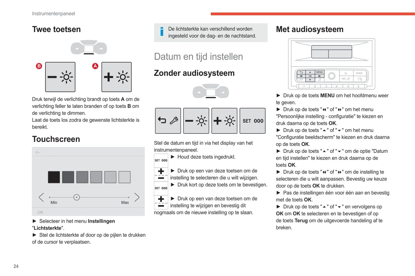 2021-2024 Citroën C3 Aircross Owner's Manual | Dutch