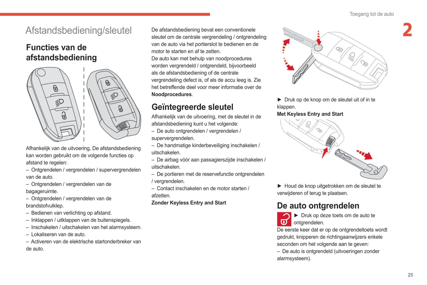 2021-2024 Citroën C3 Aircross Owner's Manual | Dutch