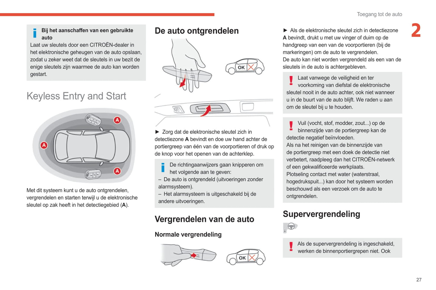 2021-2024 Citroën C3 Aircross Owner's Manual | Dutch
