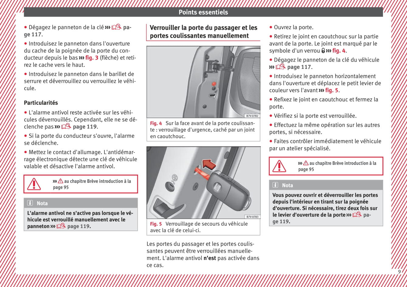 2010-2015 Seat Alhambra Manuel du propriétaire | Français