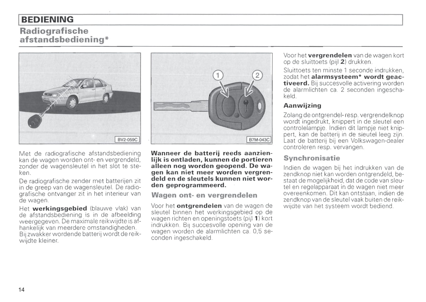 1996-1999 Volkswagen Polo Classic Owner's Manual | Dutch