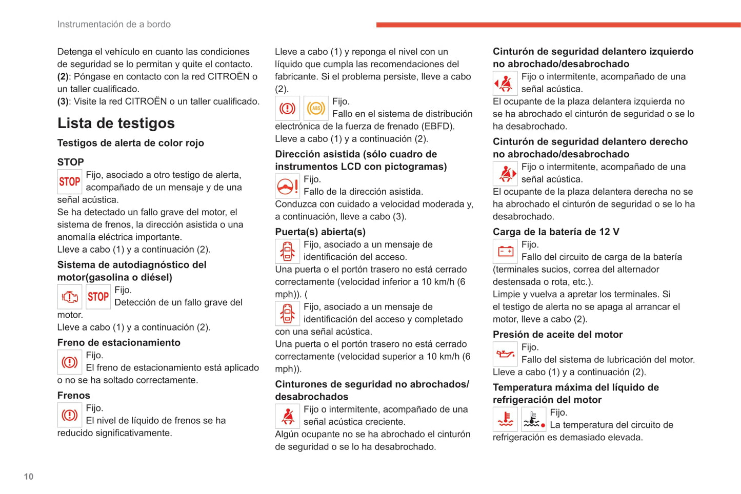2020 Citroën C3 Manuel du propriétaire | Espagnol