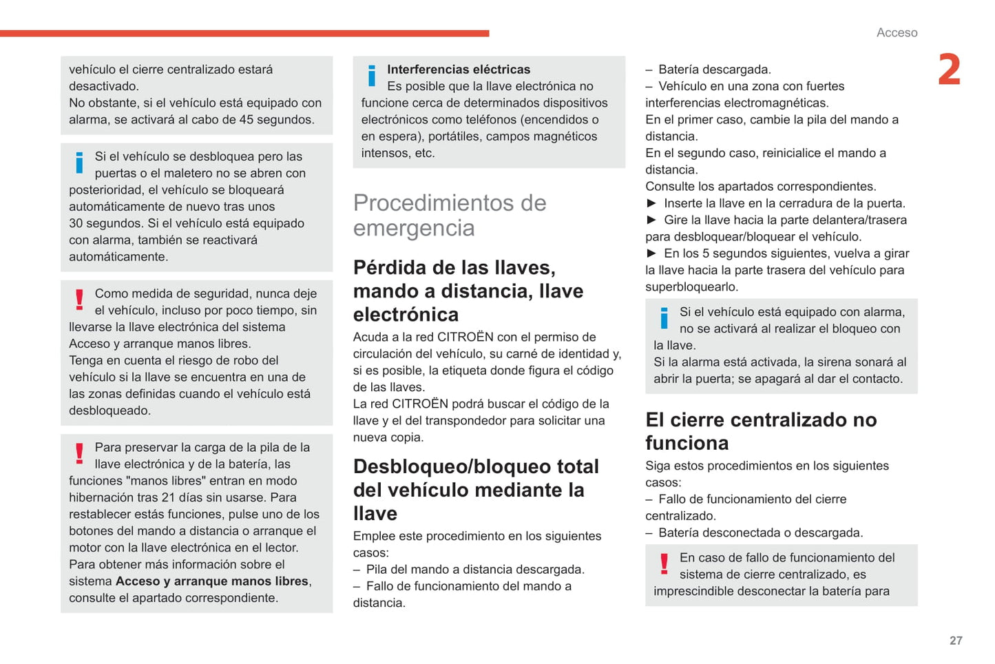 2020 Citroën C3 Manuel du propriétaire | Espagnol