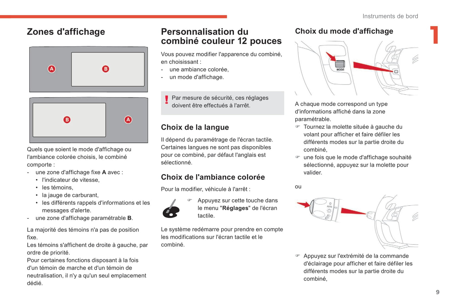 2016-2018 Citroën C4 Spacetourer/Grand C4 Spacetourer Manuel du propriétaire | Français