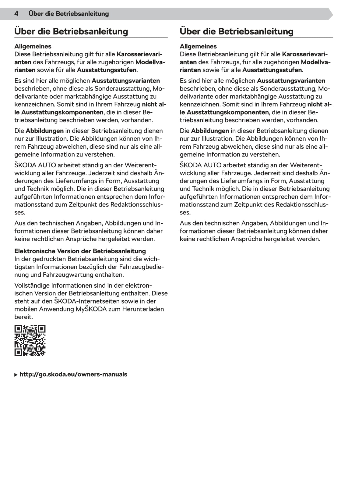 2019-2020 Skoda Citigo Manuel du propriétaire | Allemand