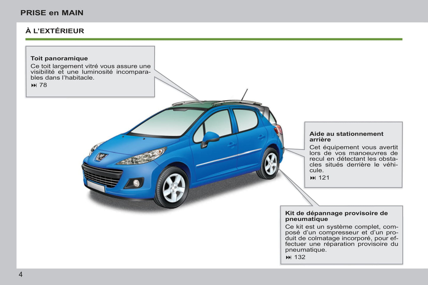 2011-2014 Peugeot 207/207 SW Manuel du propriétaire | Français