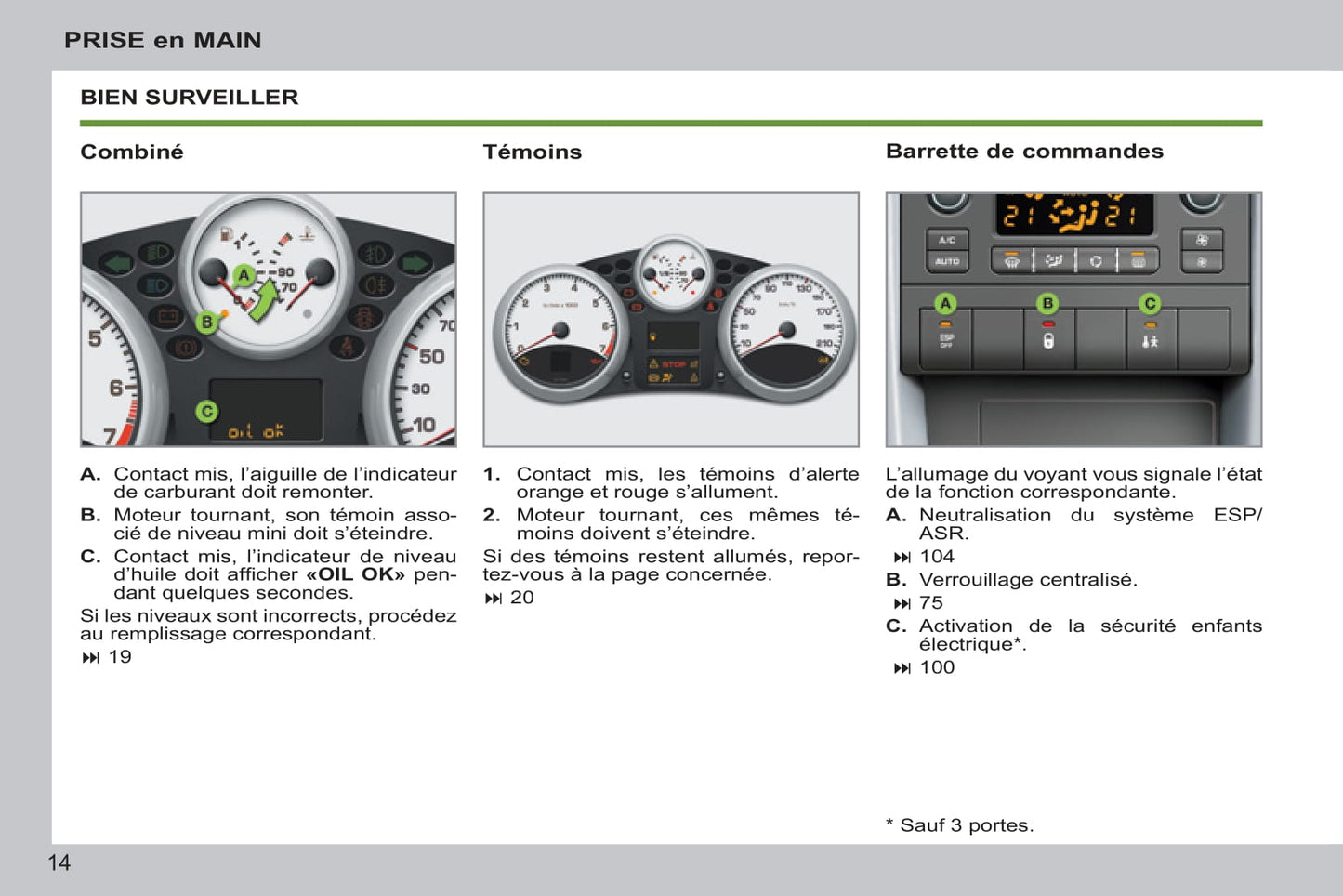 2011-2014 Peugeot 207/207 SW Manuel du propriétaire | Français