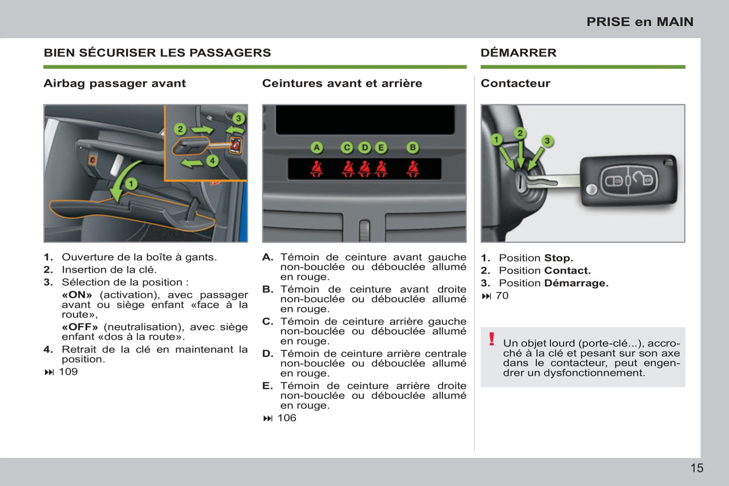 2011-2014 Peugeot 207/207 SW Manuel du propriétaire | Français