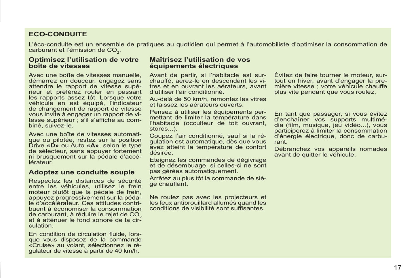 2011-2014 Peugeot 207/207 SW Manuel du propriétaire | Français