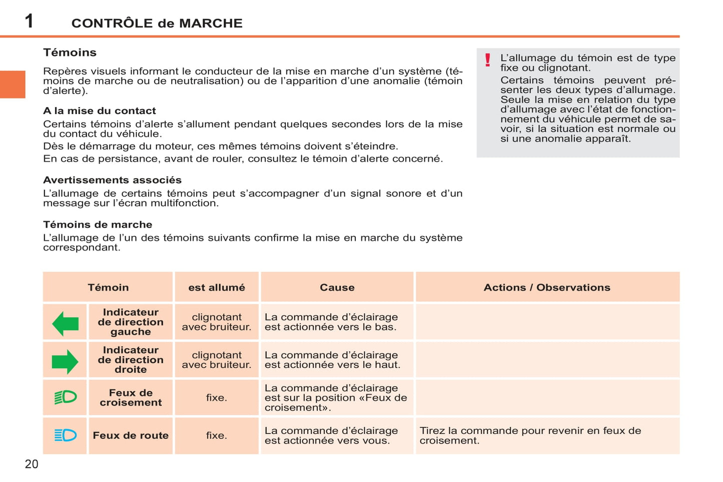 2011-2014 Peugeot 207/207 SW Manuel du propriétaire | Français
