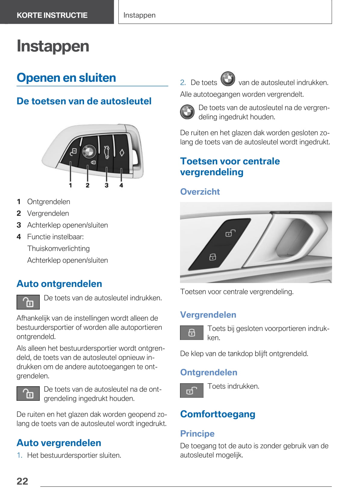 2020-2021 BMW X5 Owner's Manual | Dutch