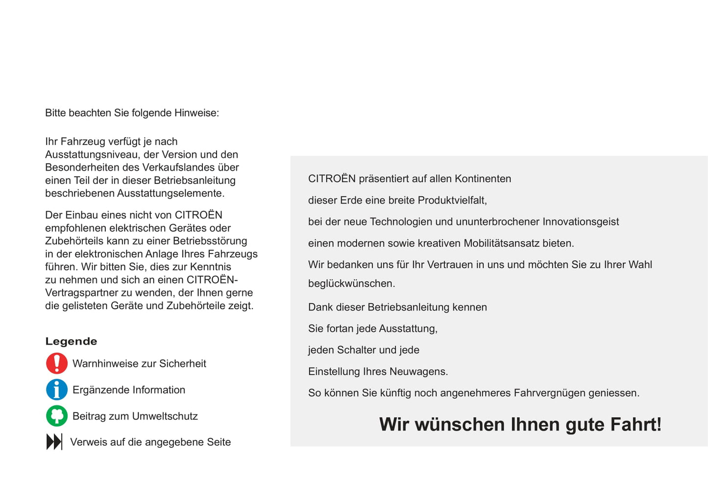 2008-2012 Citroën C3 Picasso Manuel du propriétaire | Allemand