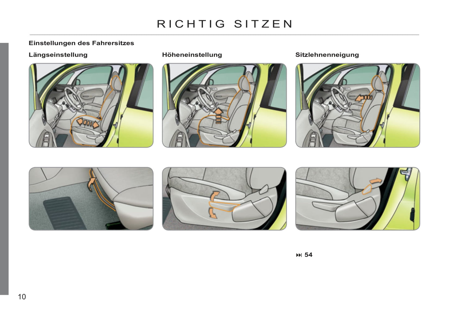 2008-2012 Citroën C3 Picasso Manuel du propriétaire | Allemand