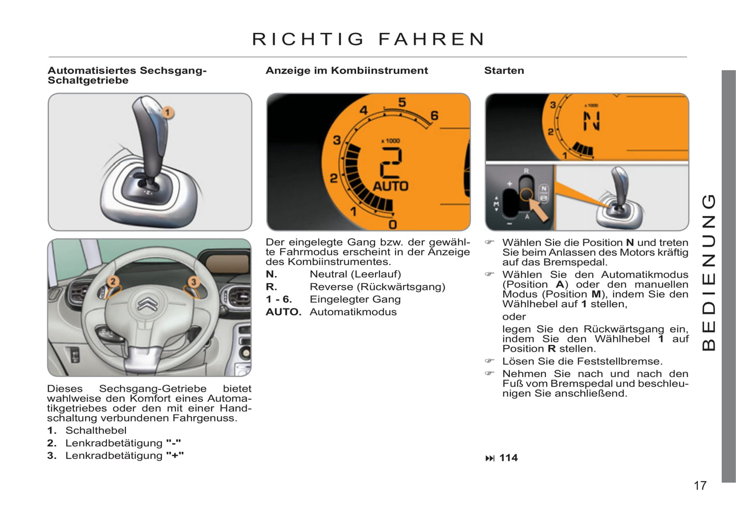 2008-2012 Citroën C3 Picasso Manuel du propriétaire | Allemand