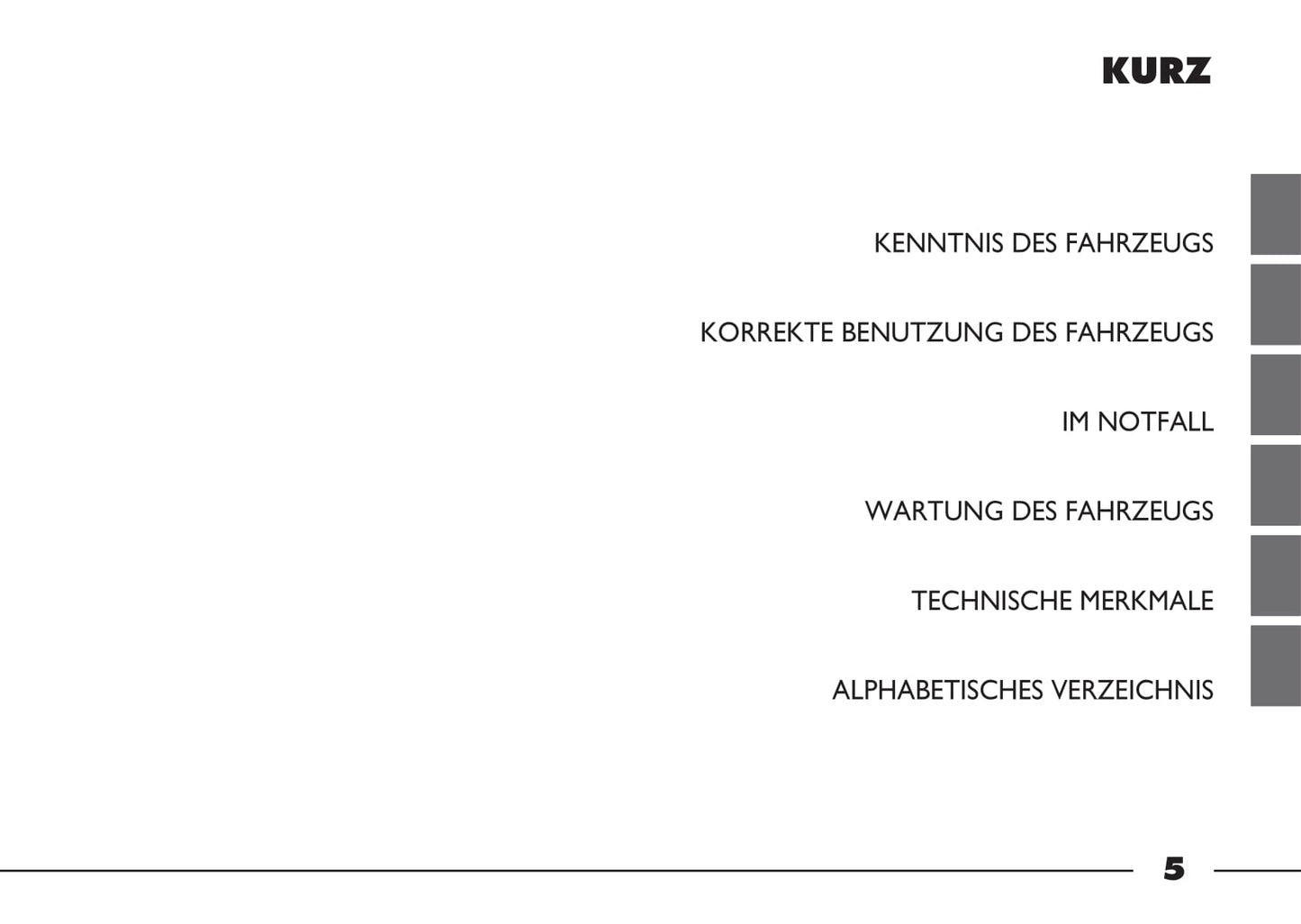 2012-2013 Fiat Strada Owner's Manual | German