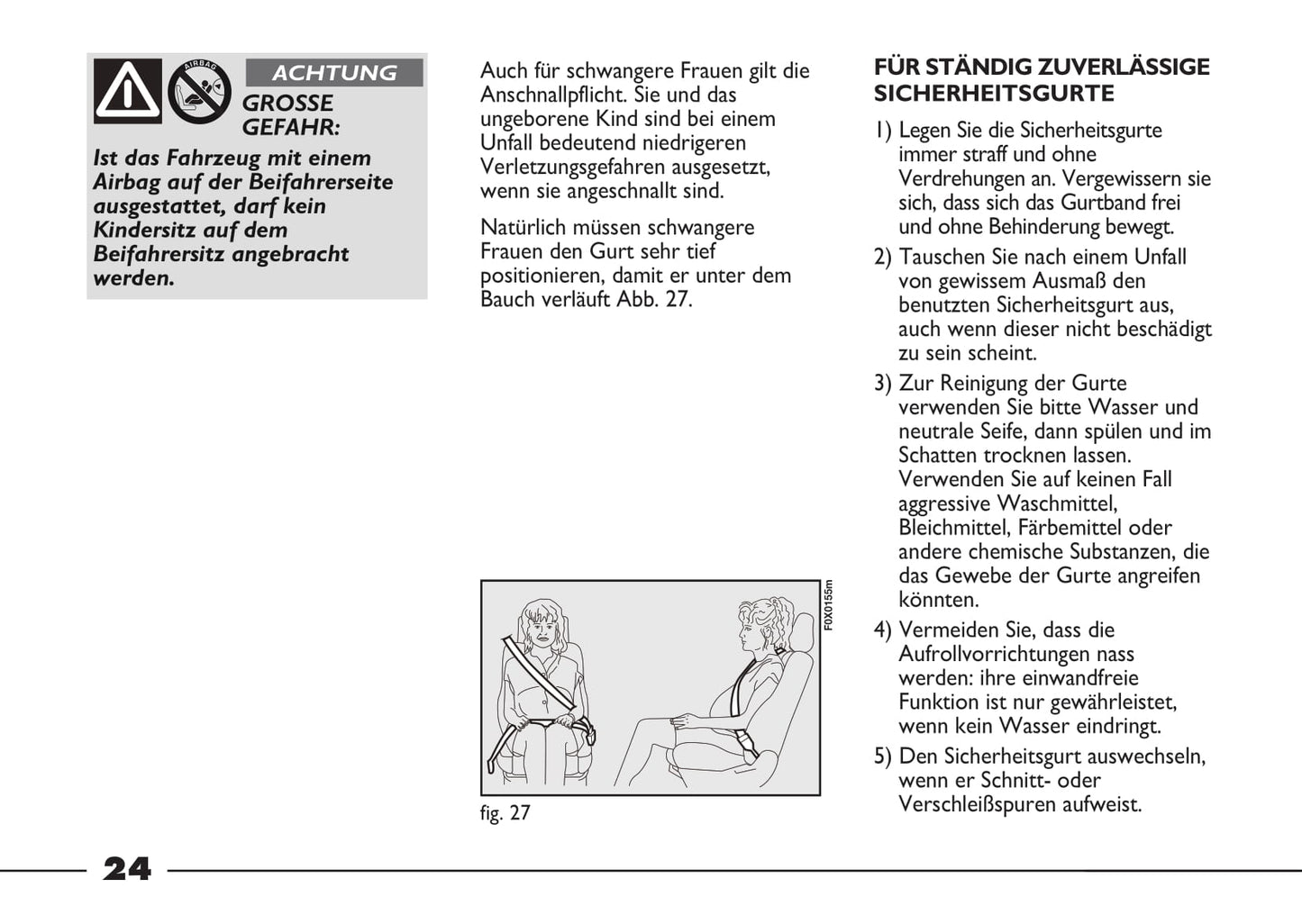 2012-2013 Fiat Strada Owner's Manual | German