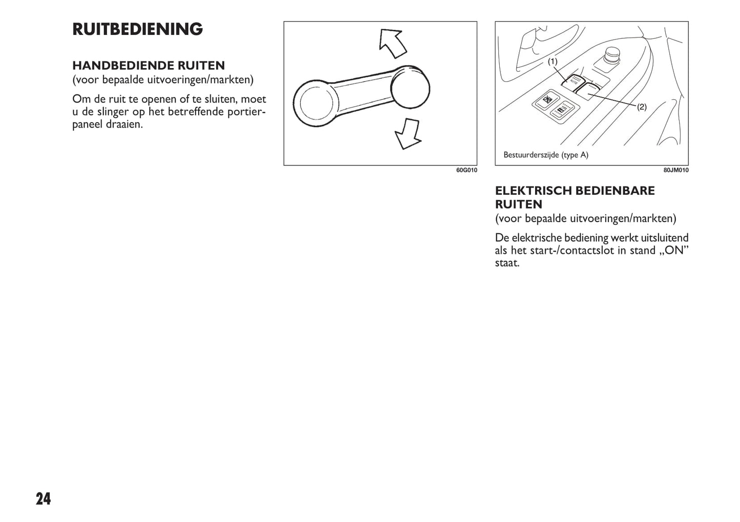 2010-2011 Fiat Sedici Owner's Manual | Dutch