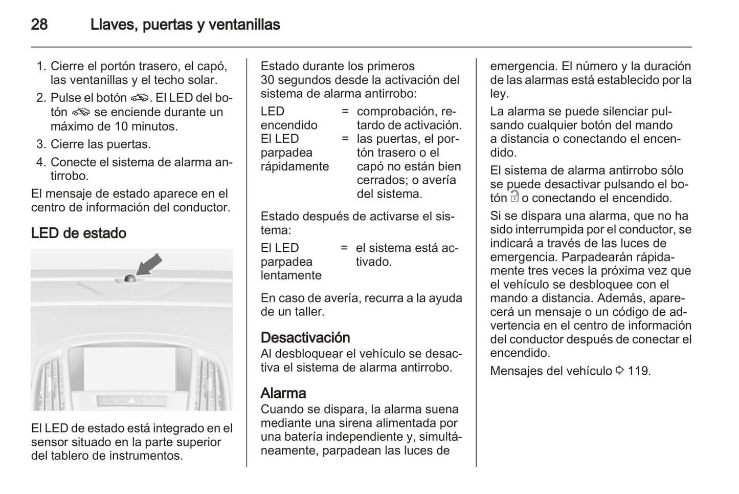 2012 Opel Astra Manuel du propriétaire | Espagnol