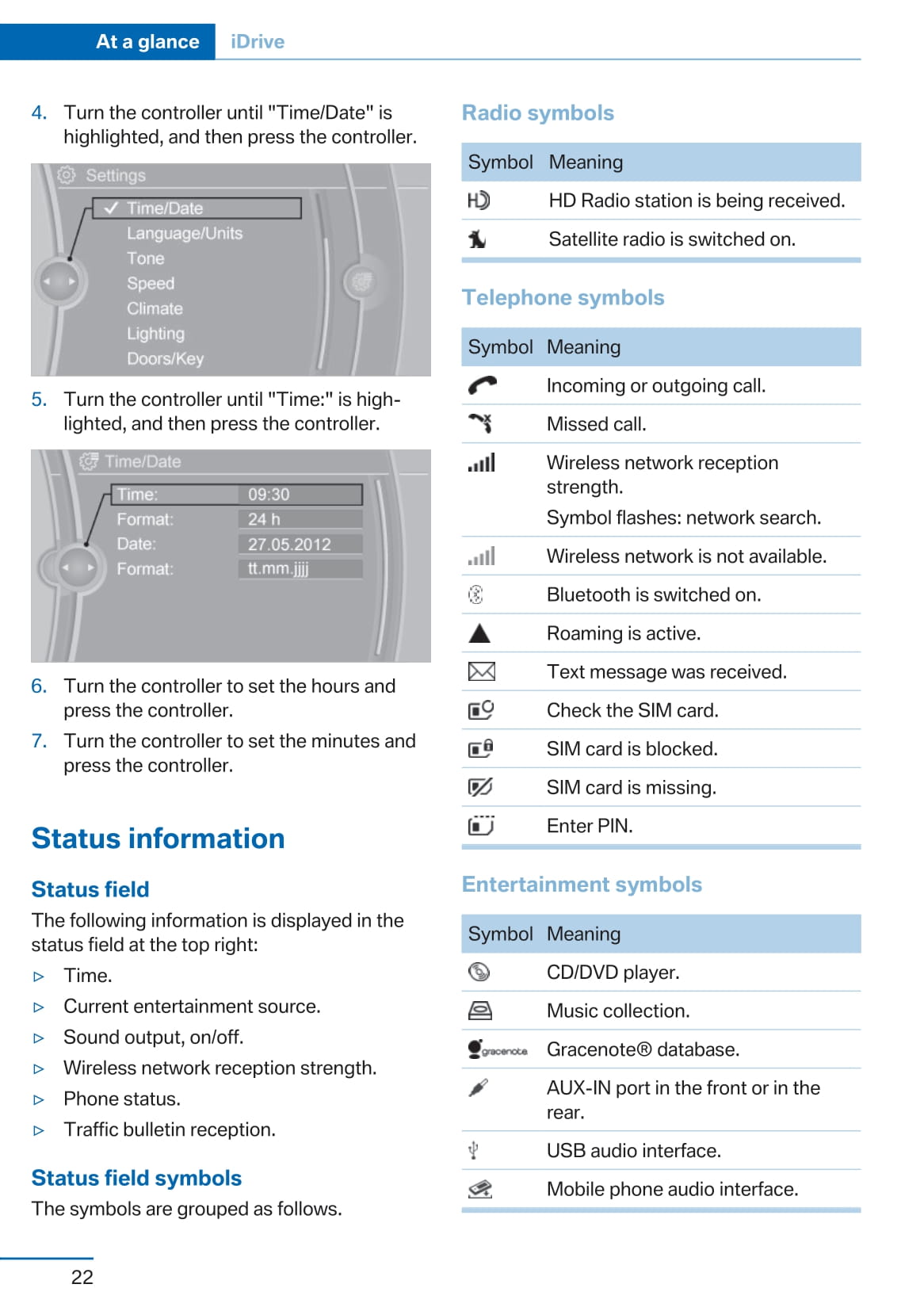 2013-2017 BMW 5-serie Manuel du propriétaire | Anglais