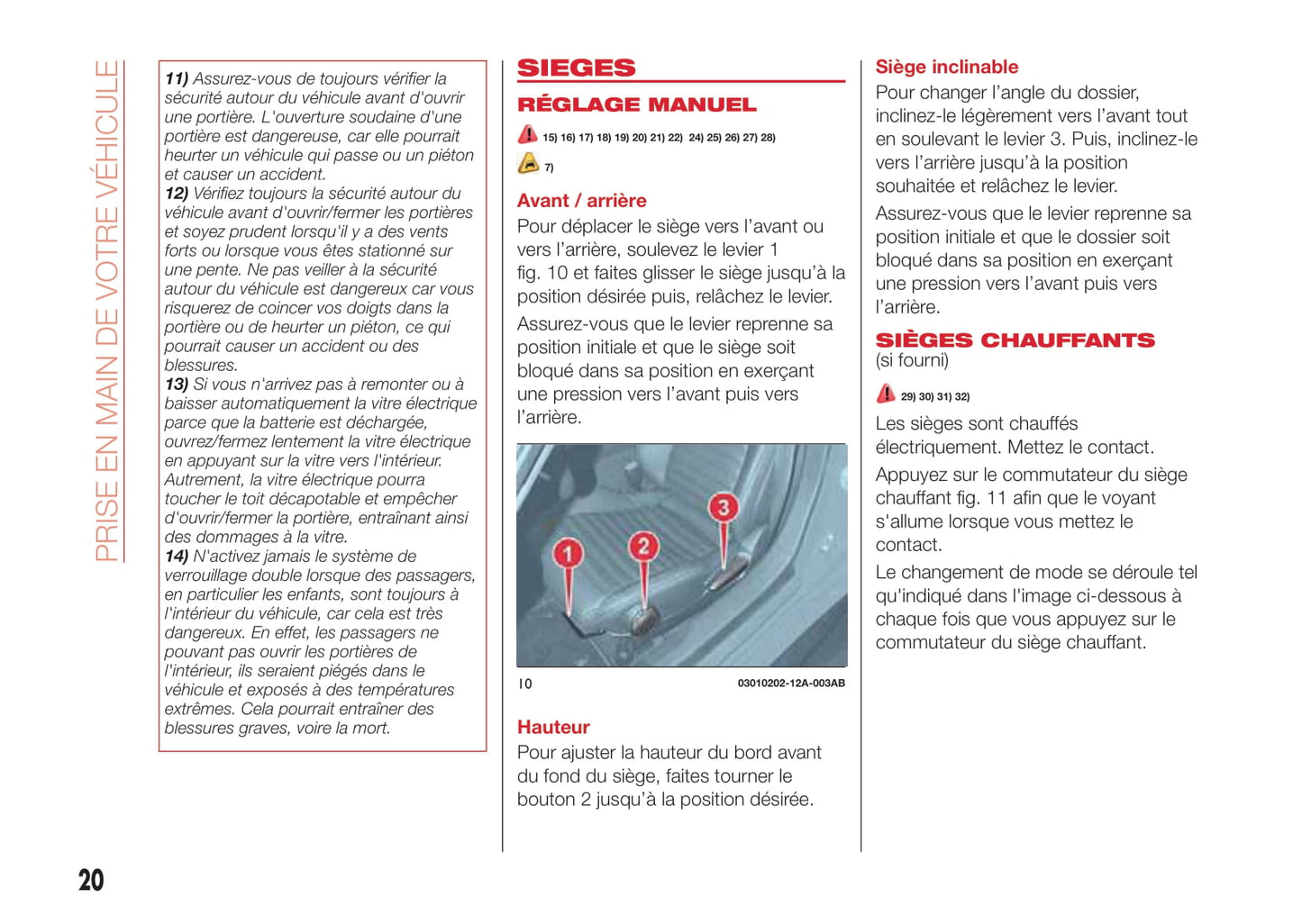 2016-2019 Abarth 124 Spider Owner's Manual | French