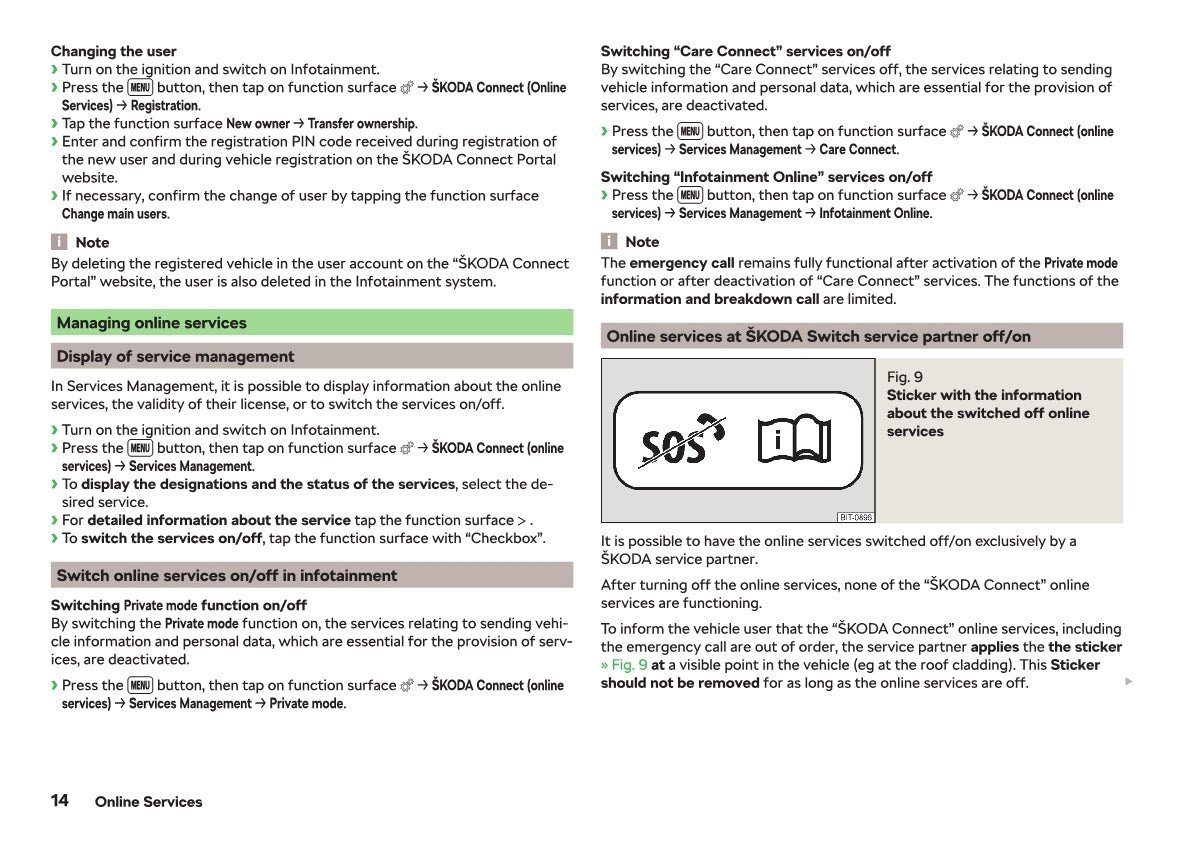 2012-2019 Skoda Rapid Manuel du propriétaire | Anglais