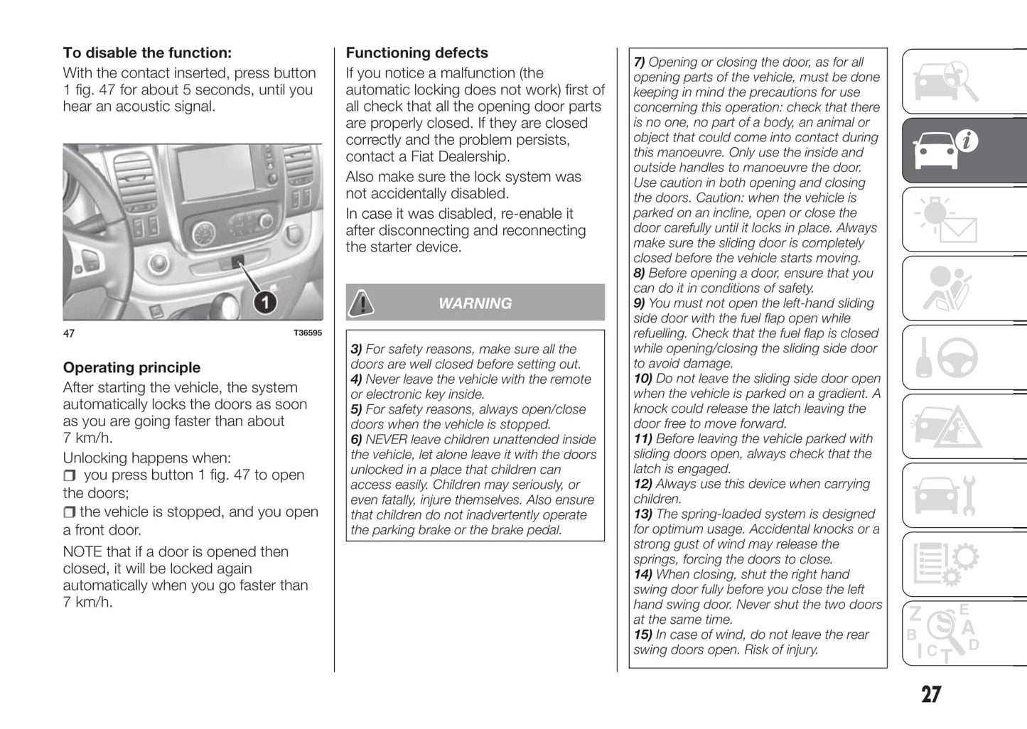 2016-2017 Fiat Talento Owner's Manual | English
