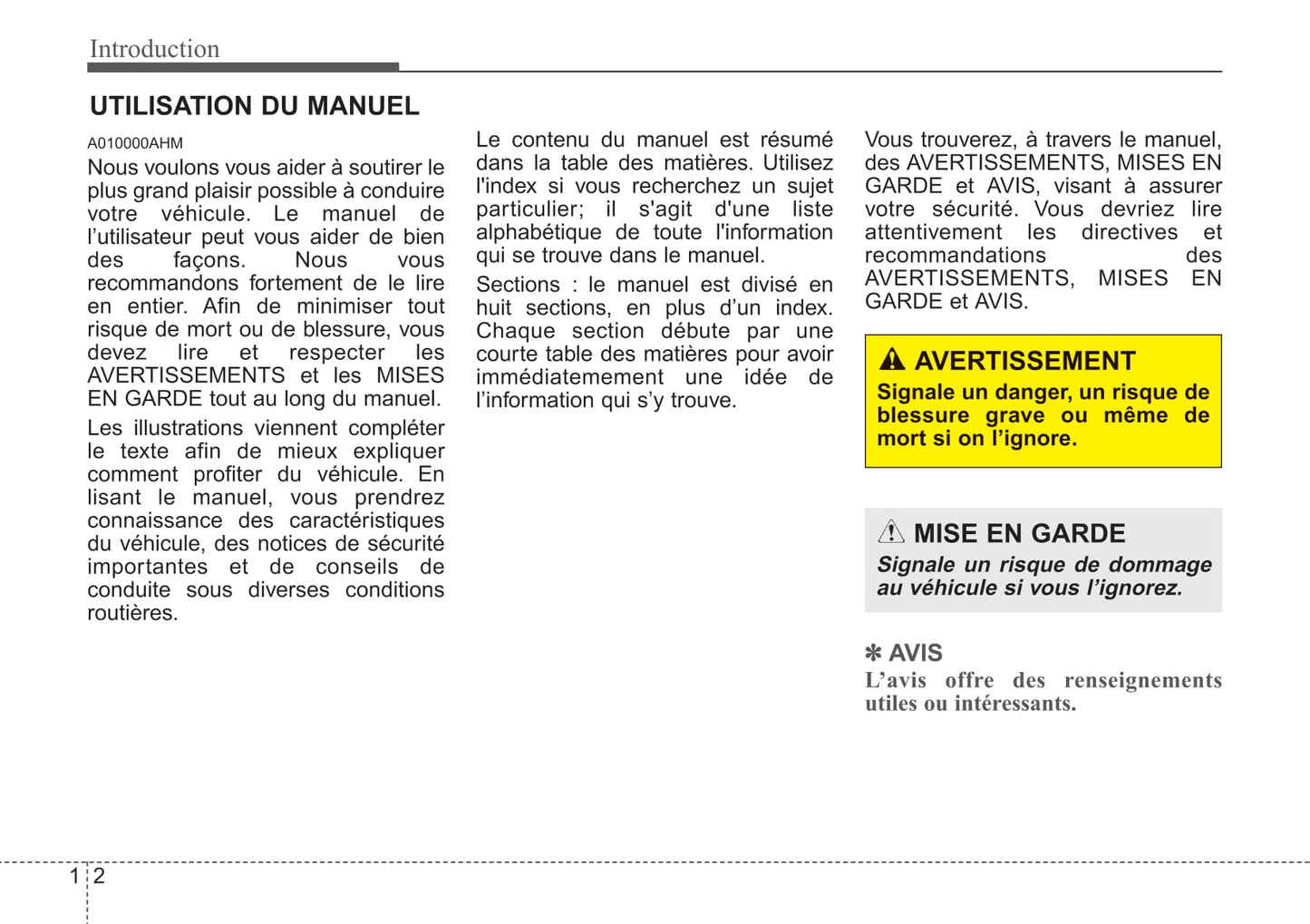 2010-2014 Kia Sportage Manuel du propriétaire | Français