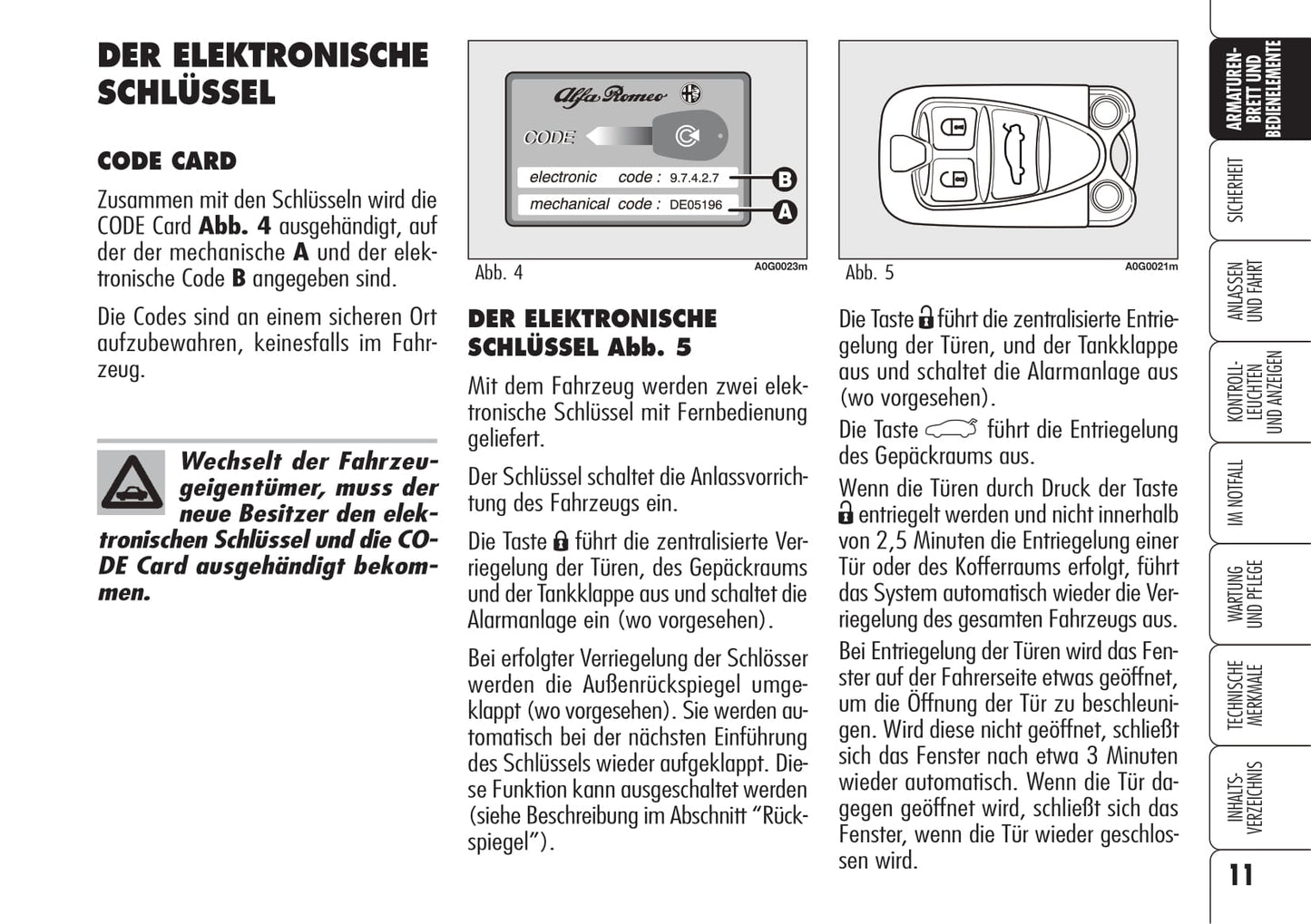 2006-2008 Alfa Romeo Spider Owner's Manual | German