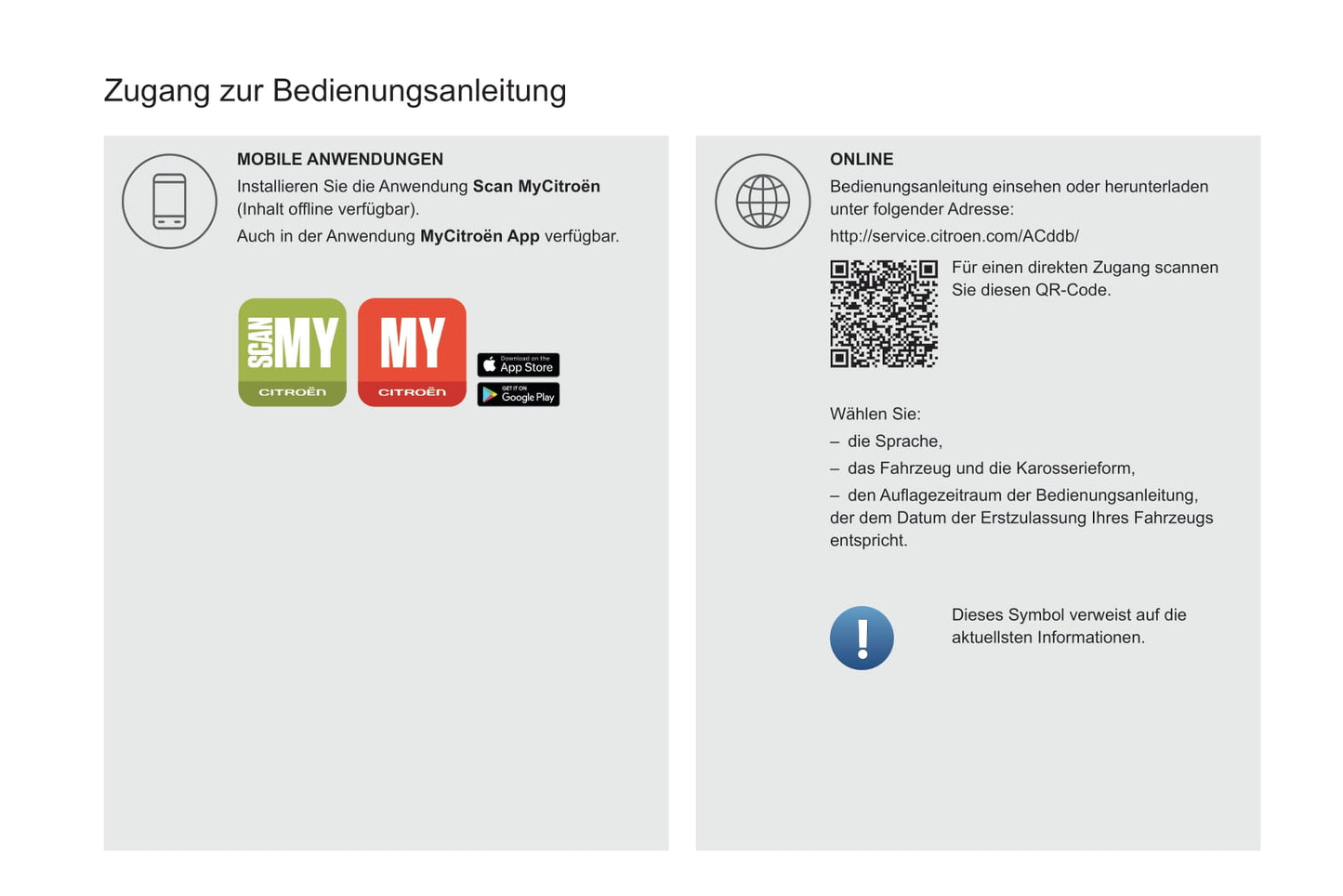 2021-2024 Citroën C3 Aircross Owner's Manual | German