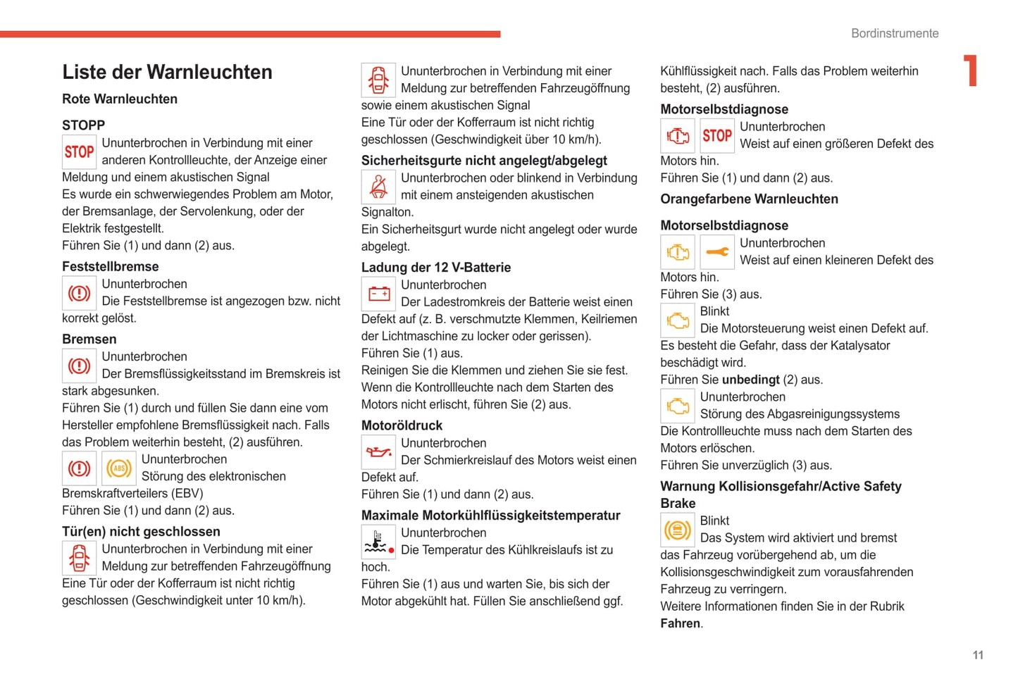 2021-2024 Citroën C3 Aircross Owner's Manual | German