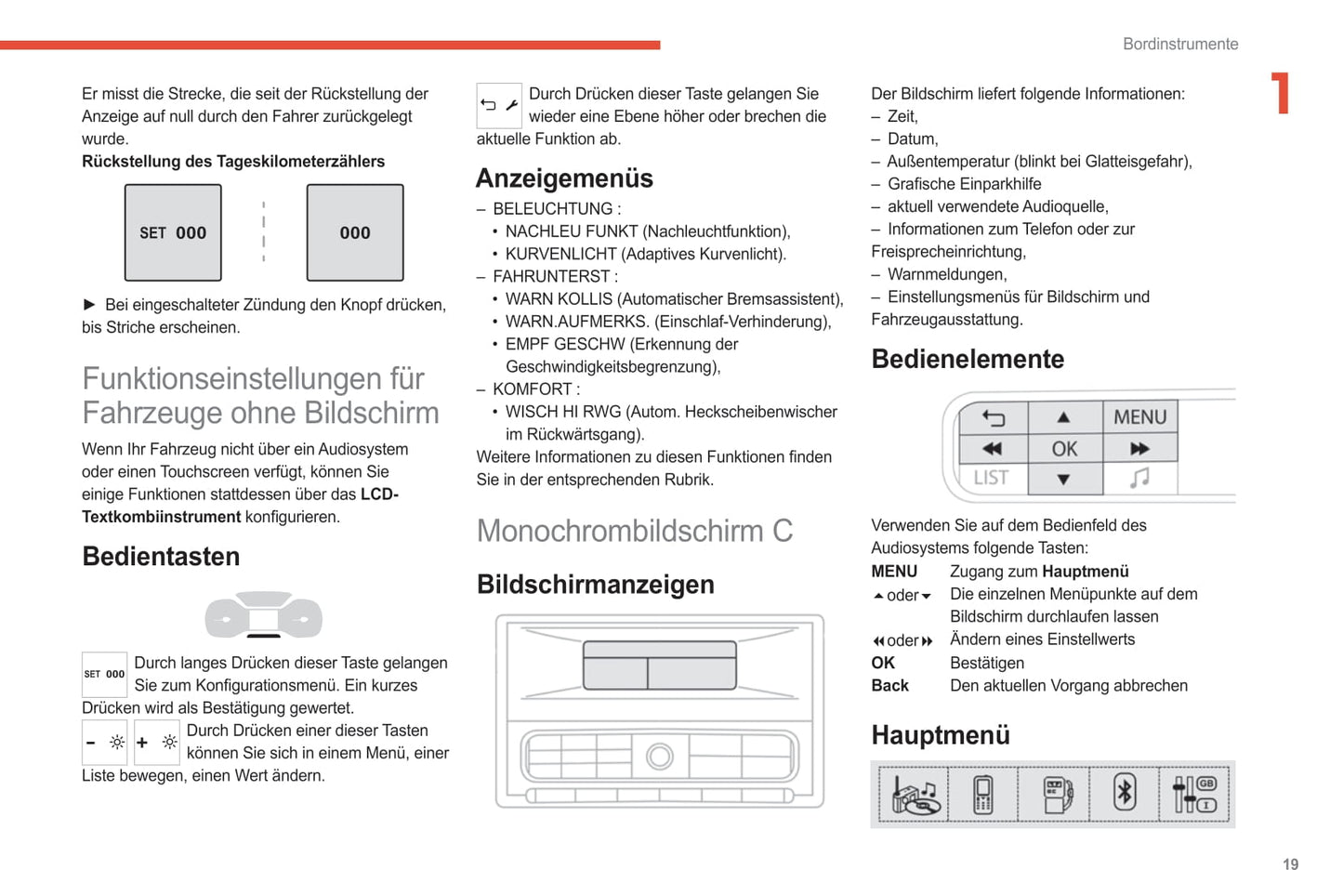 2021-2024 Citroën C3 Aircross Owner's Manual | German
