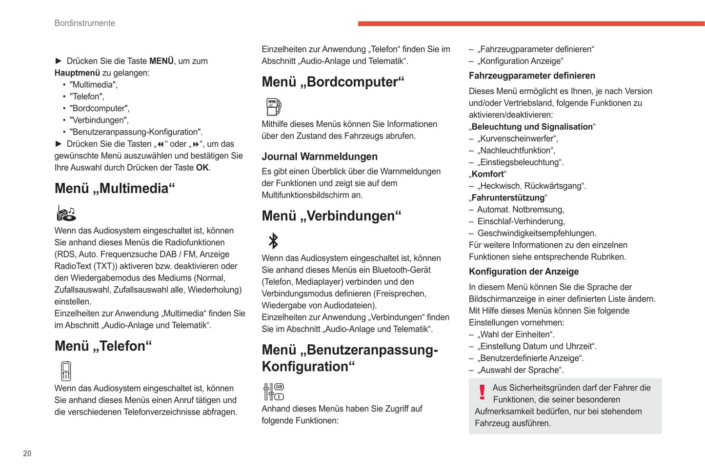 2021-2024 Citroën C3 Aircross Owner's Manual | German