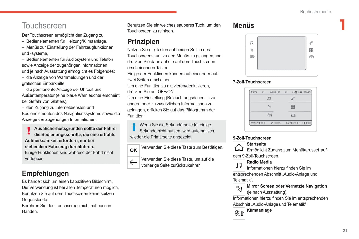 2021-2024 Citroën C3 Aircross Owner's Manual | German