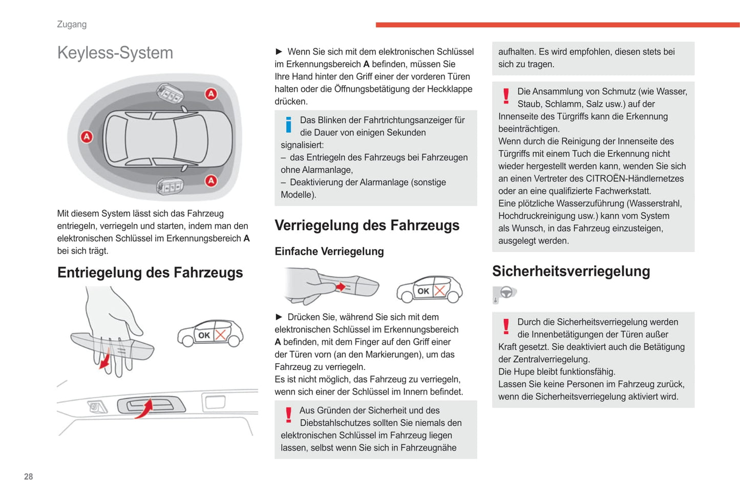 2021-2024 Citroën C3 Aircross Owner's Manual | German