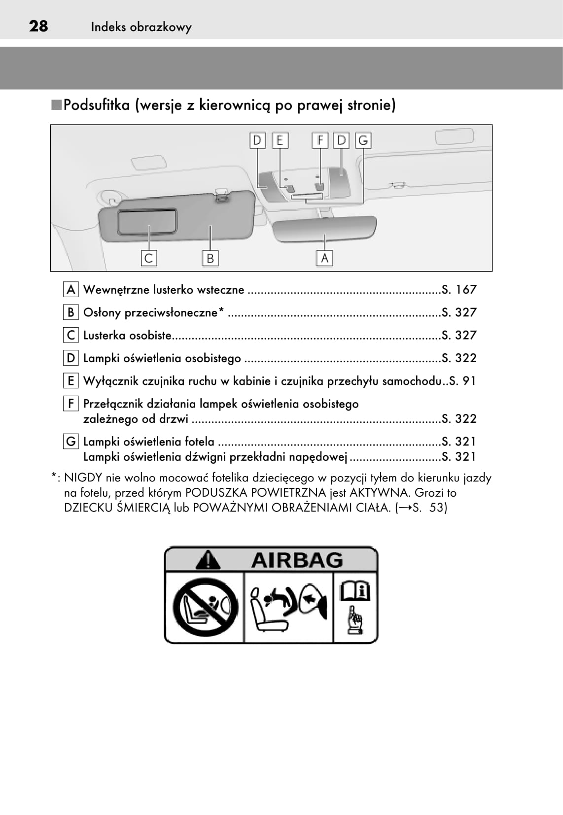 2018-2019 Lexus LC 500/LC 500h Owner's Manual | Polish