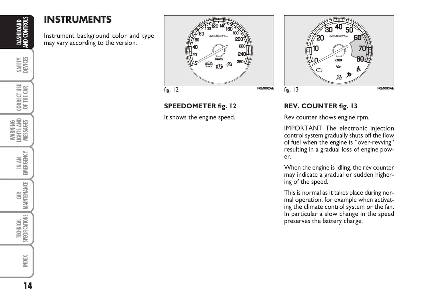 2008-2010 Abarth Grande Punto Owner's Manual | English