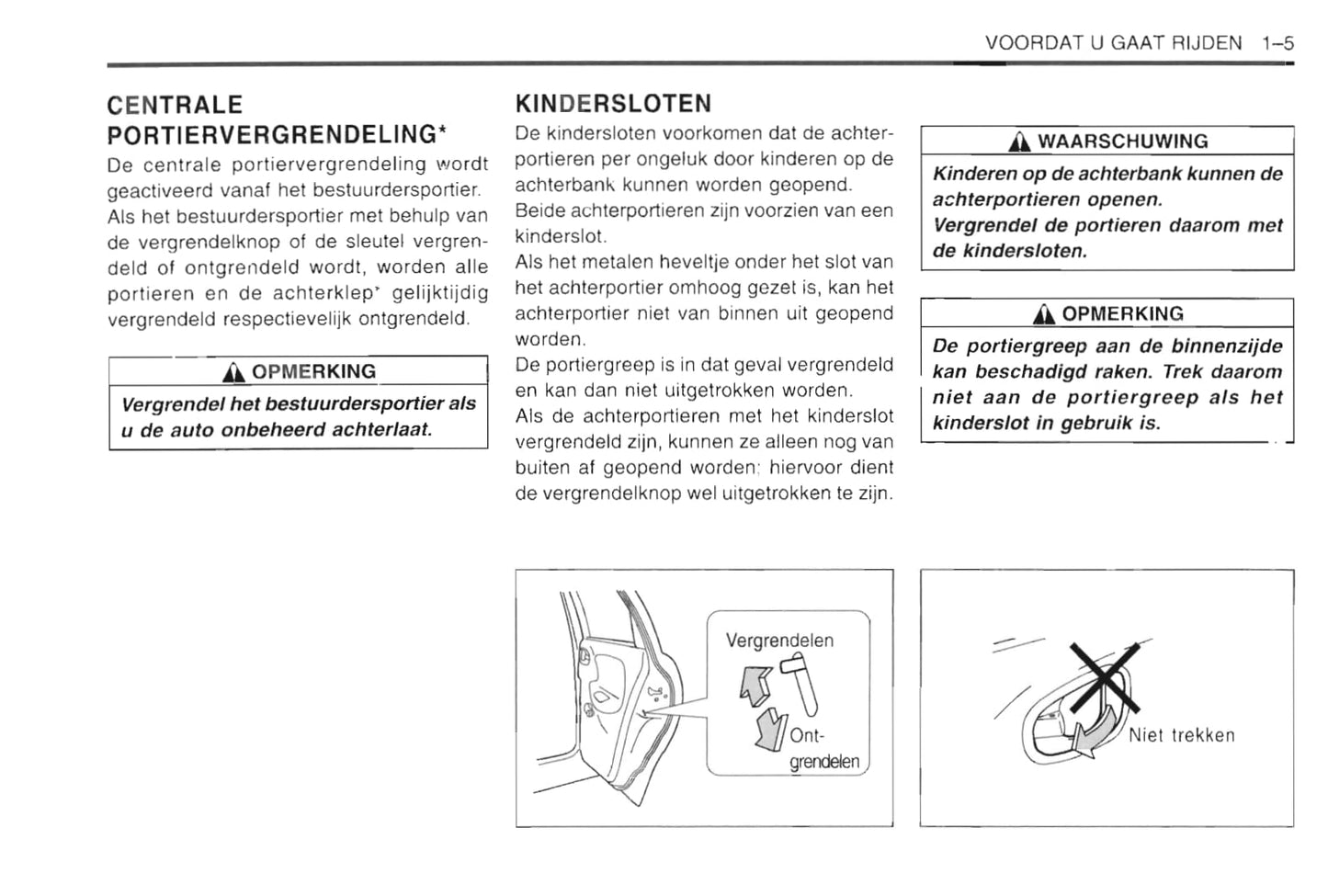 1997-2003 Daewoo Lanos Owner's Manual | Dutch