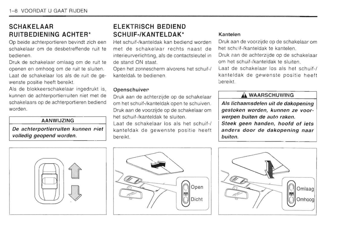 1997-2003 Daewoo Lanos Owner's Manual | Dutch