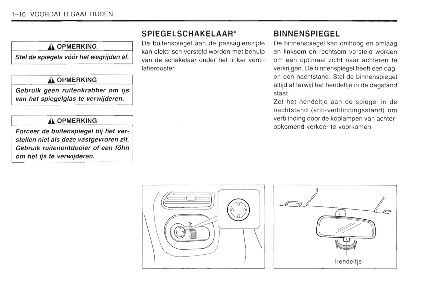 1997-2003 Daewoo Lanos Owner's Manual | Dutch
