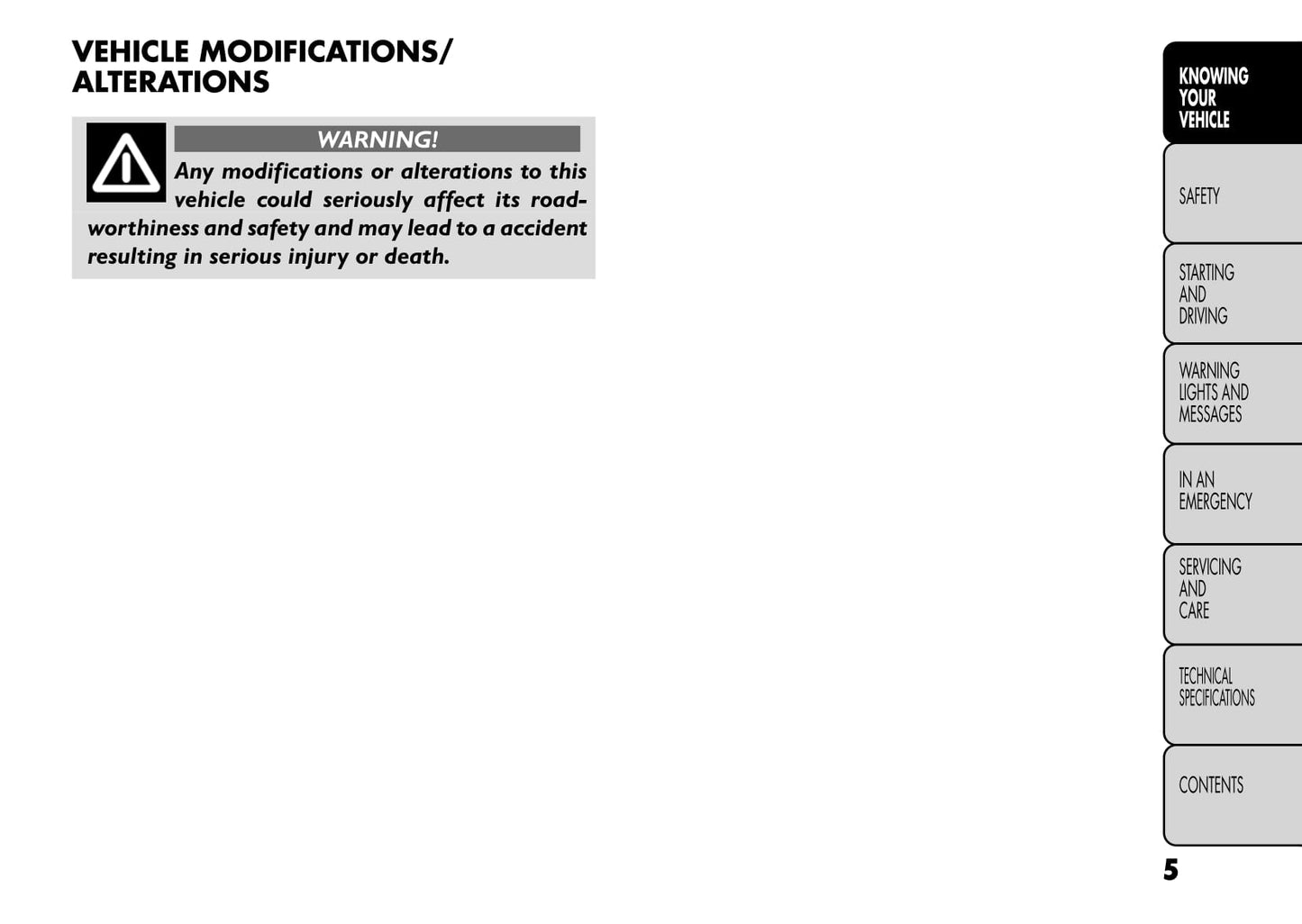 2011-2012 Fiat Freemont Owner's Manual | English
