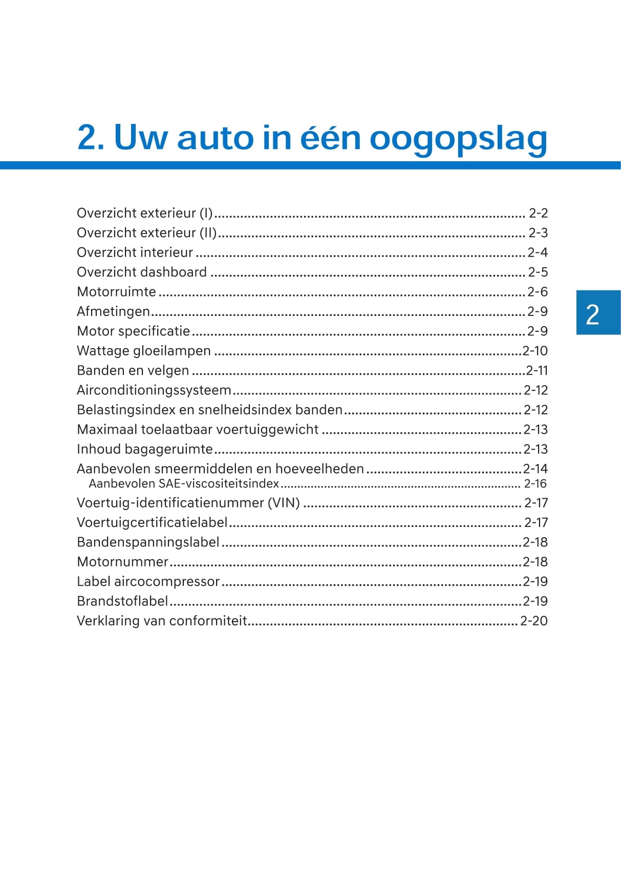 2020-2023 Hyundai i20 Manuel du propriétaire | Néerlandais