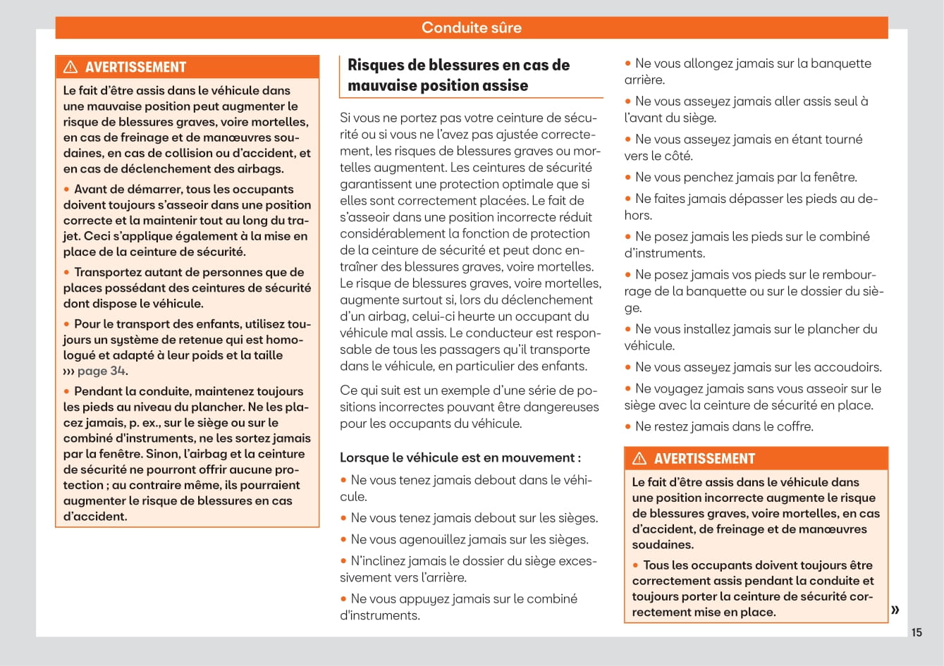 2020-2023 Seat Ateca Manuel du propriétaire | Français