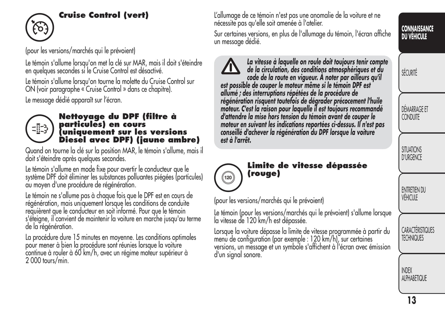 2008-2014 Alfa Romeo MiTo Owner's Manual | French